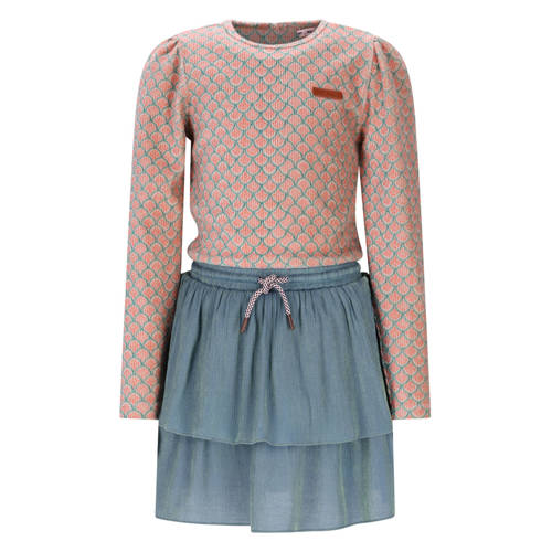 NONO midi jurk blauw afbeelding