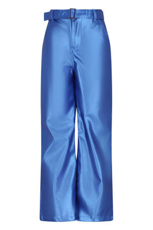 regular casual broek blauw