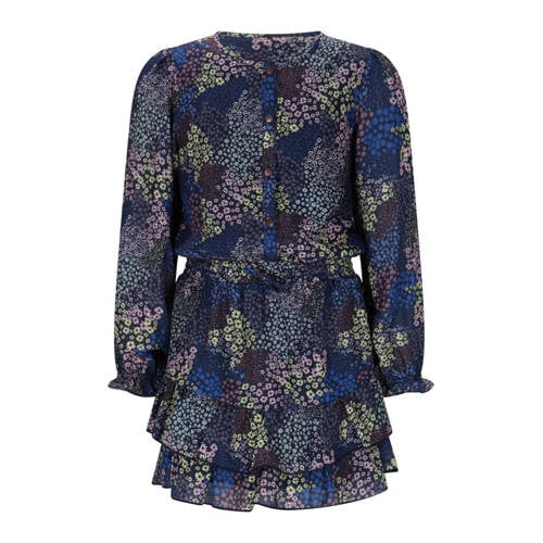 NONO korte jurk donkerblauw afbeelding