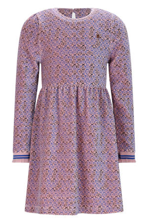 midi jurk blauw