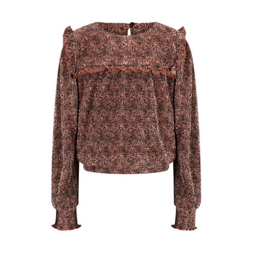 NONO blousetop bruin afbeelding