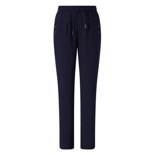 NONO slim casual broek donkerblauw afbeelding