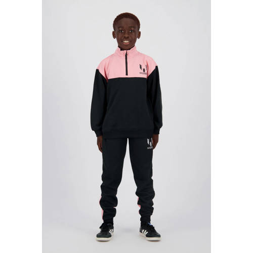 Messi sweater + joggingbroek lichtroze/zwart afbeelding