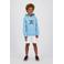 Messi hoodie lichtblauw