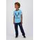 Messi T-shirt blauw