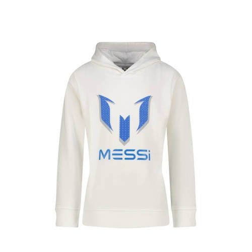 Messi hoodie wit afbeelding