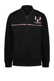 thumbnail: Messi sweatvest + joggingbroek zwart/roze
