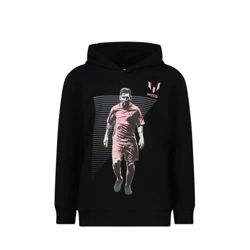Messi hoodie zwart afbeelding