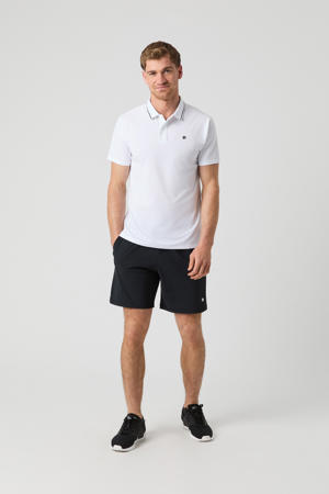 sportpolo Ace Polo wit/zwart