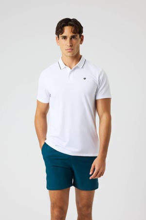sportpolo Ace Polo wit/zwart