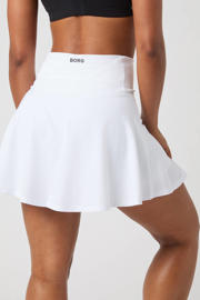 thumbnail: Witte dames Björn Borg sportskirt van polyester met effen