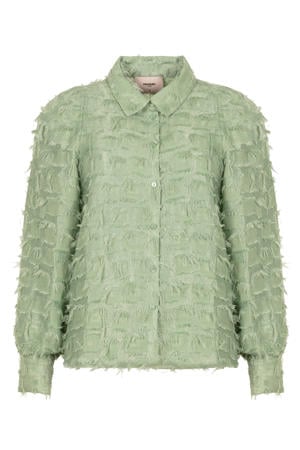 blouse mintgroen