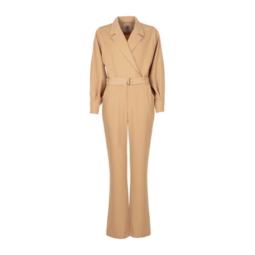 Freebird jumpsuit camel regular afbeelding