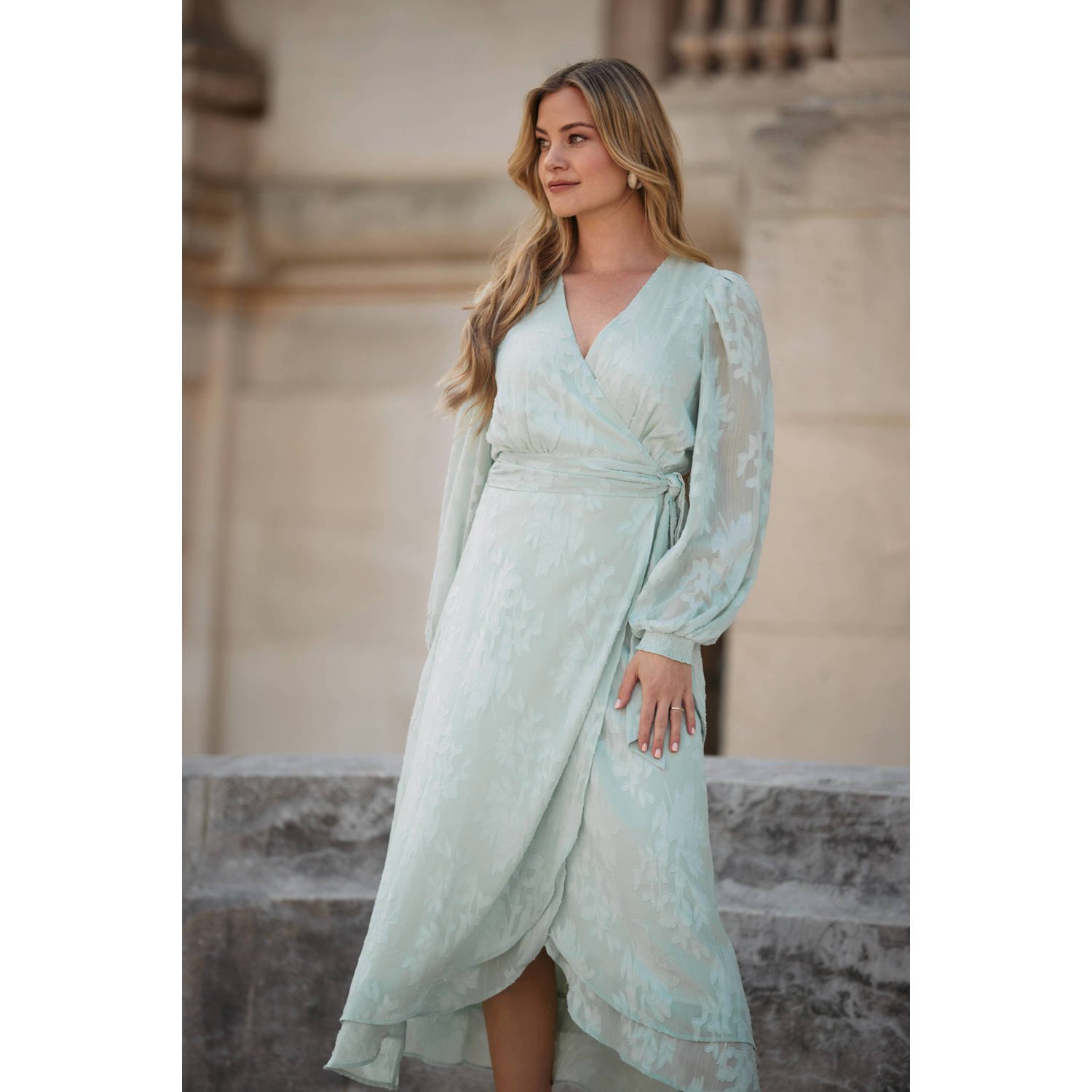 Freebird zomerjurk mintgroen