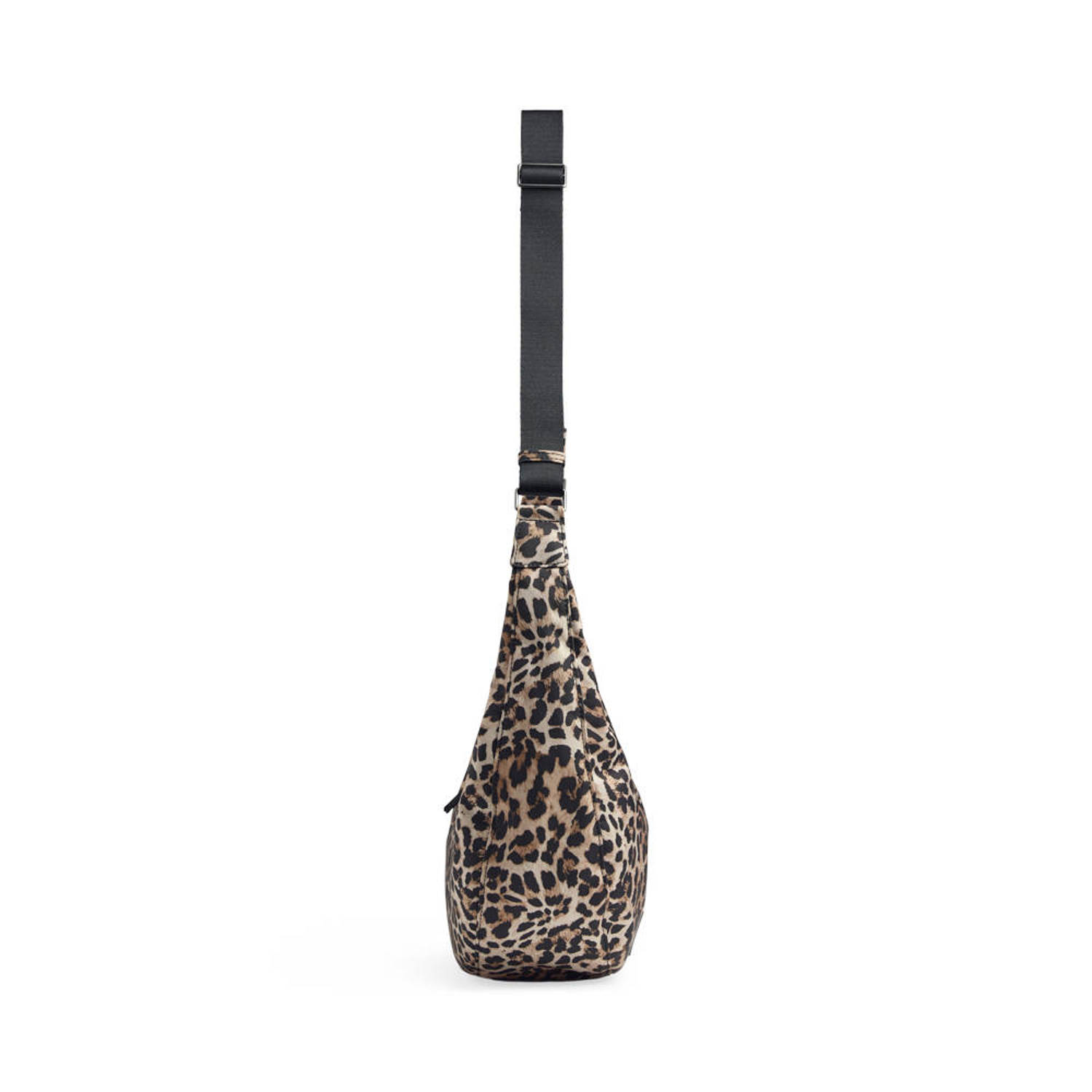 Markberg crossbody tas met panterprint Liga bruin
