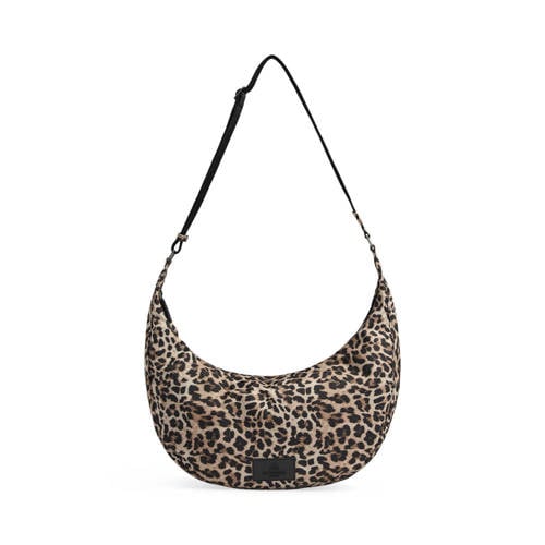 Markberg crossbody tas met panterprint Liga bruin afbeelding