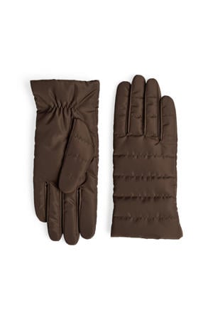 handschoenen Alberte donkerbruin