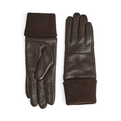Markberg leren handschoenen Cyrus donkerbruin afbeelding