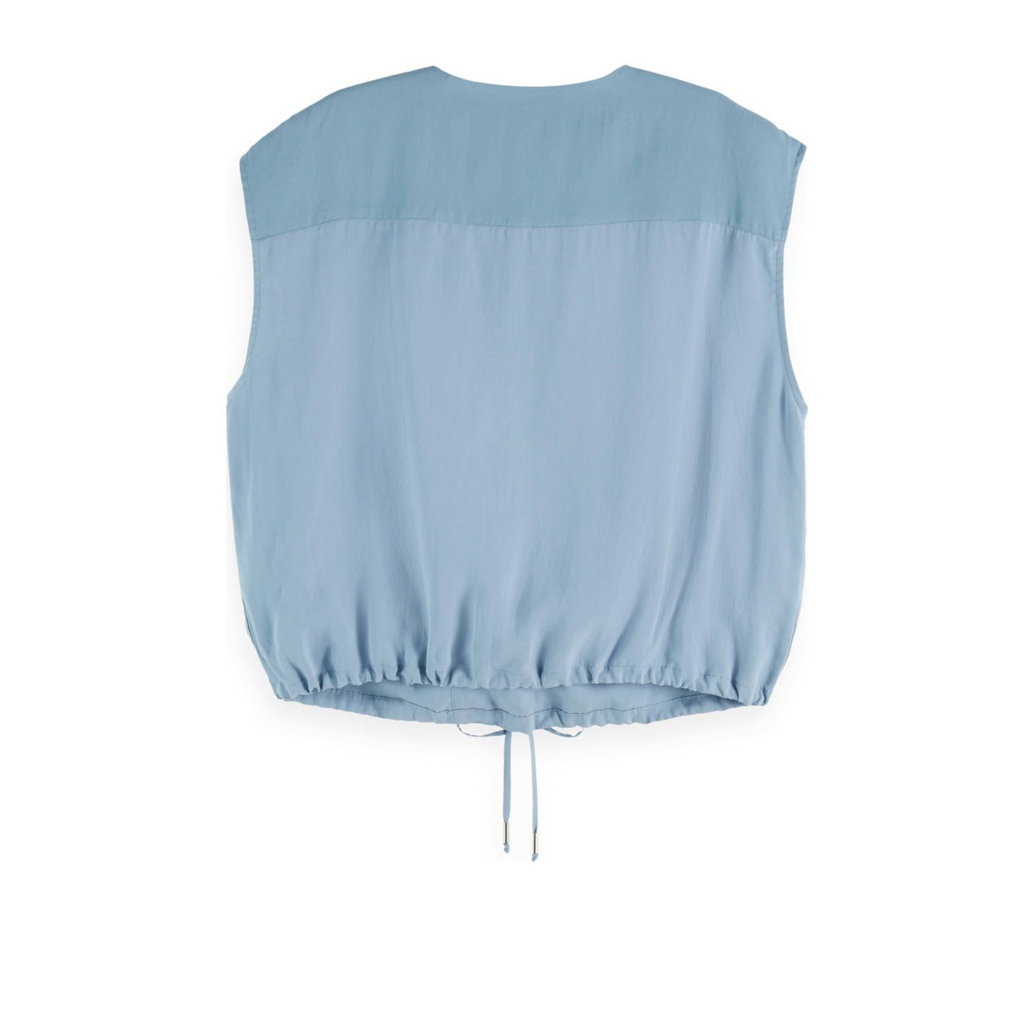 Scotch & Soda top lichtblauw