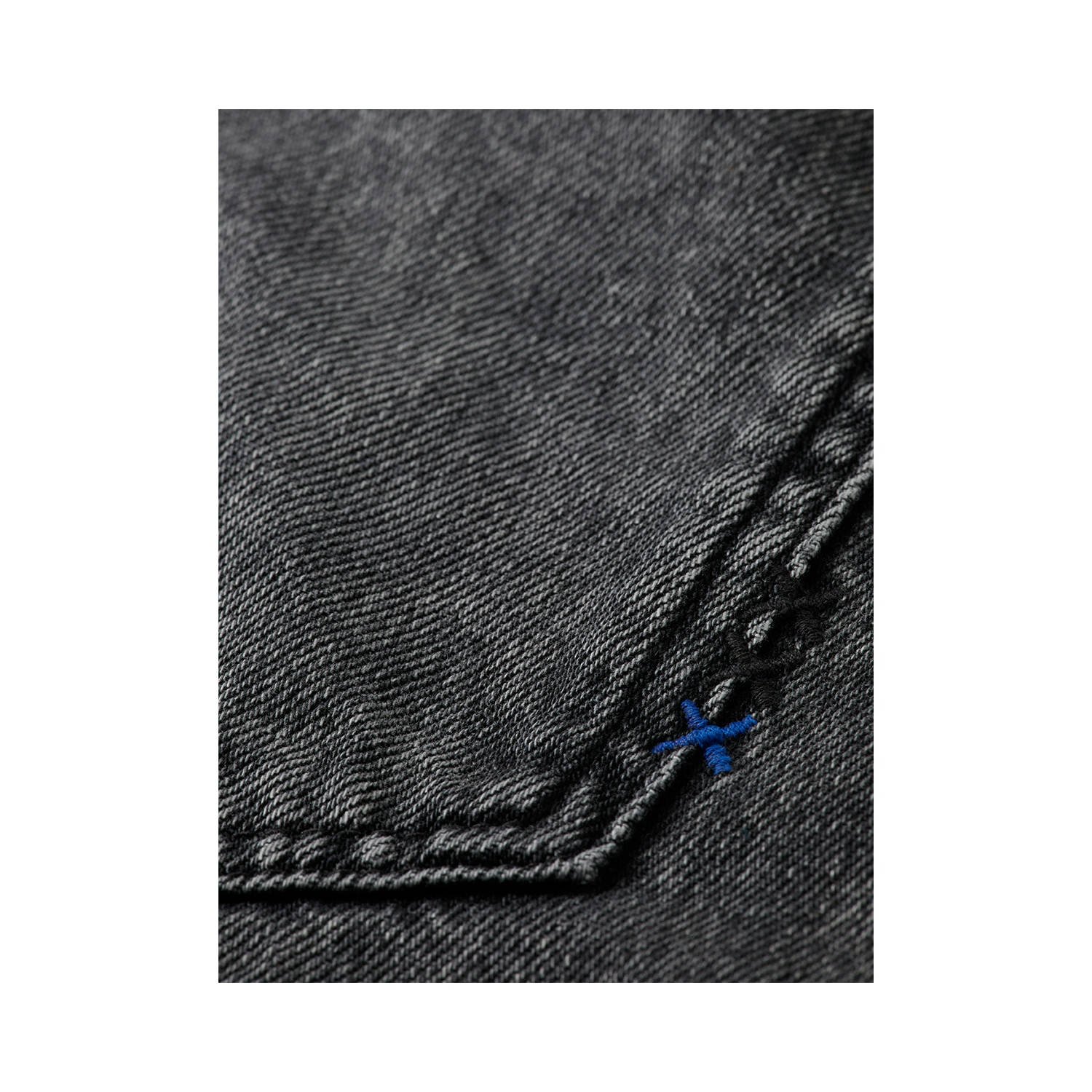 Scotch & Soda high waist straight leg jeans zwart