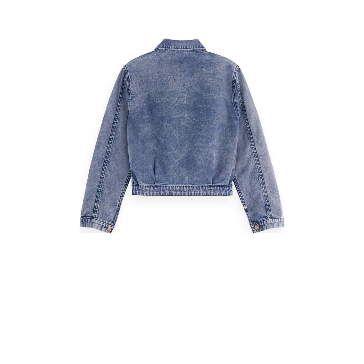 Scotch & Soda denim spijkerjas medium blue denim