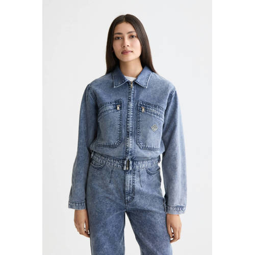 Scotch & Soda denim spijkerjas medium blue denim afbeelding