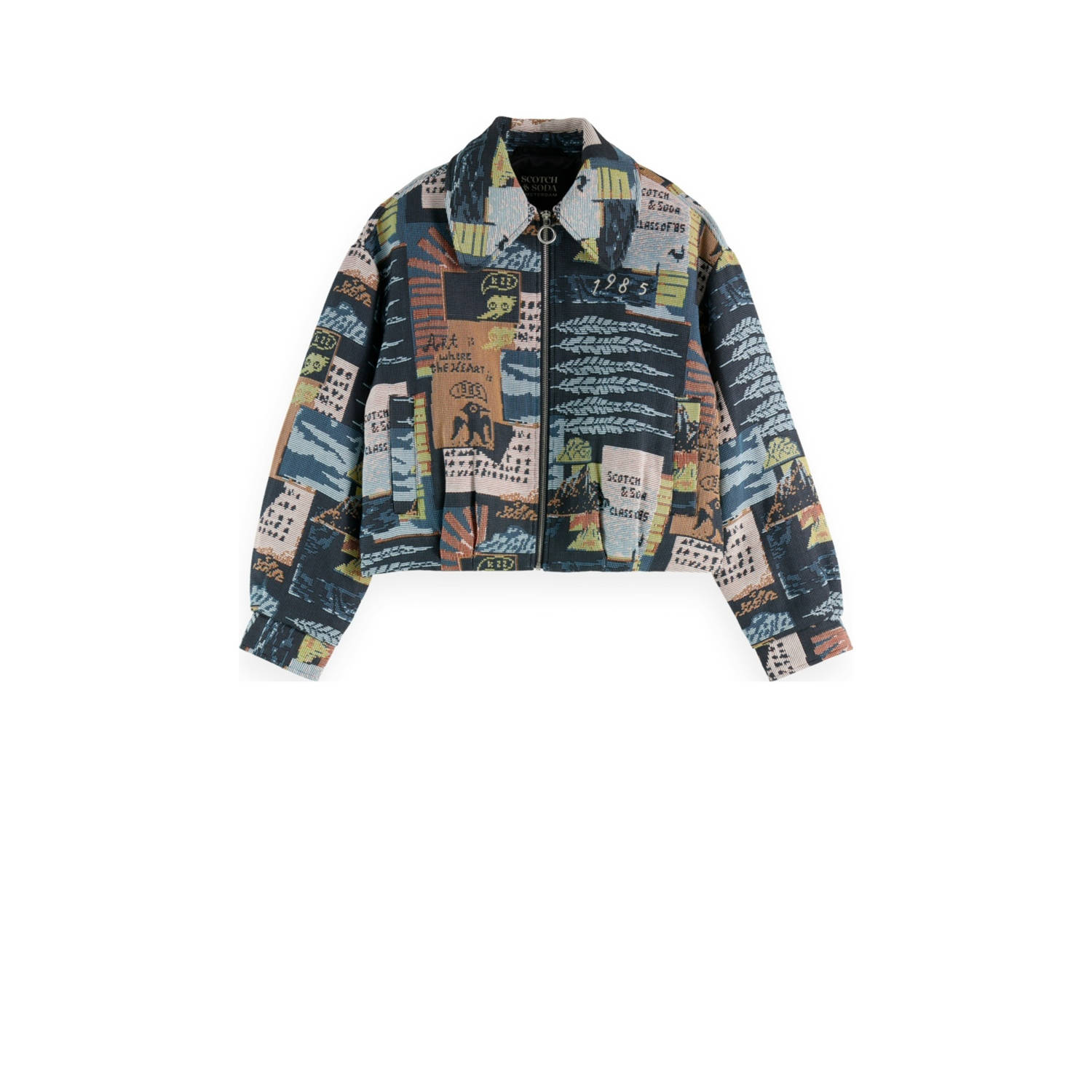 Scotch & Soda Jack met ritssluiting