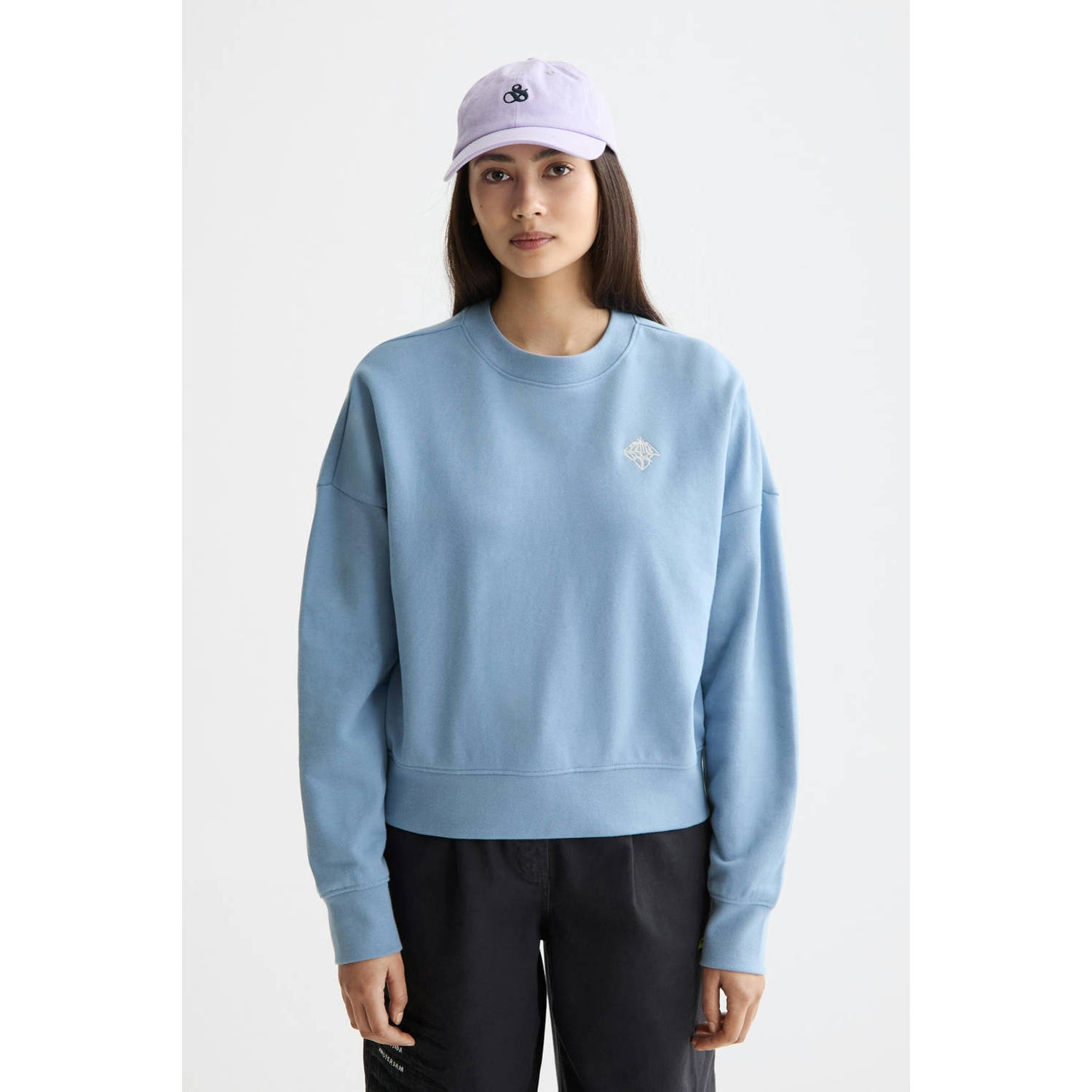 Scotch & Soda Embroidered Logo Sweater Dames