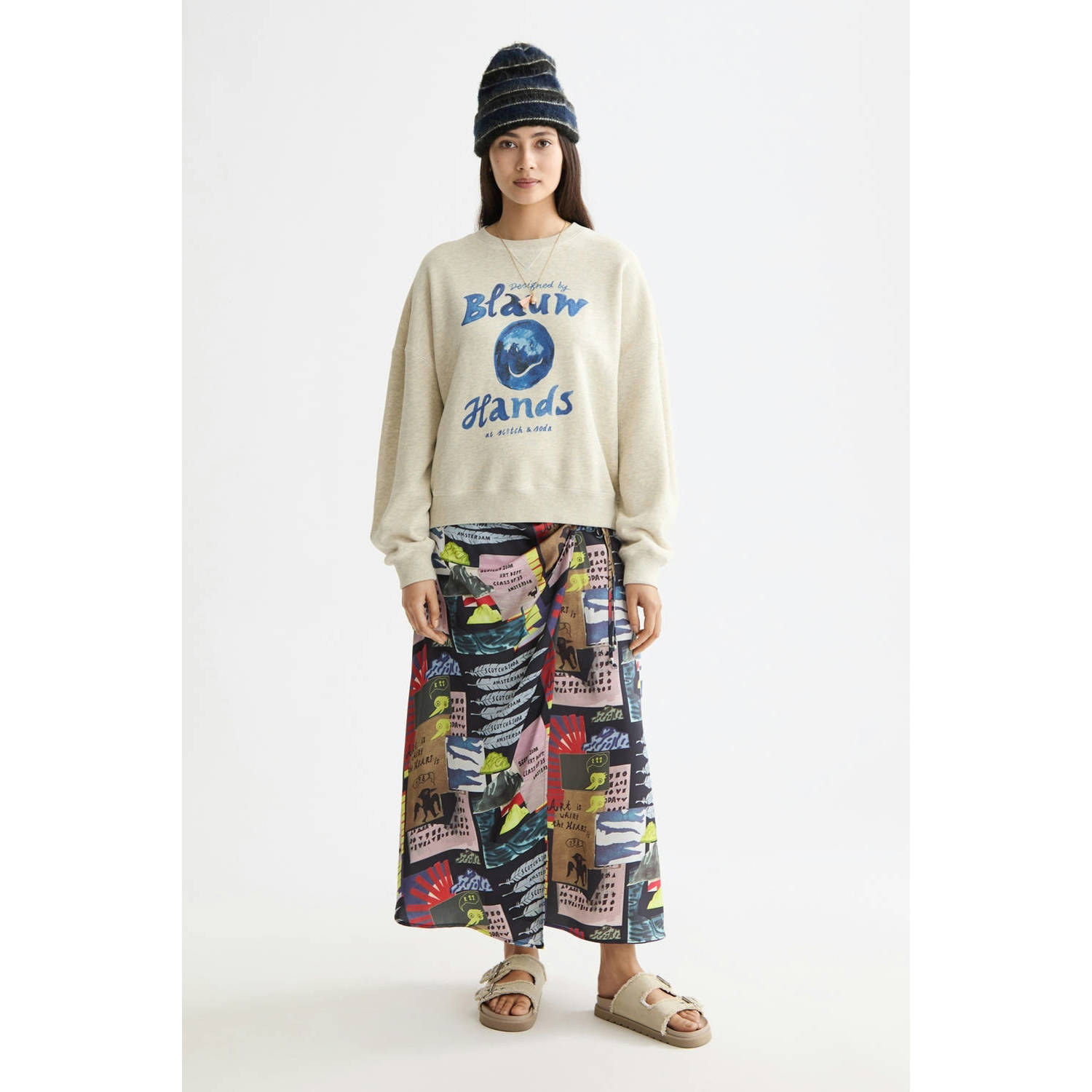 Scotch & Soda sweater ecru