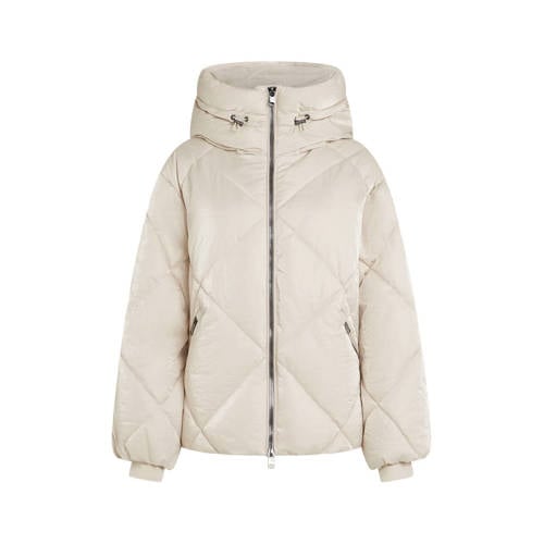 Beaumont gewatteerde jas quilted bruin afbeelding