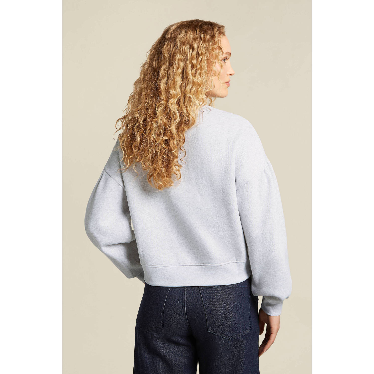Beaumont sweater lichtgrijs
