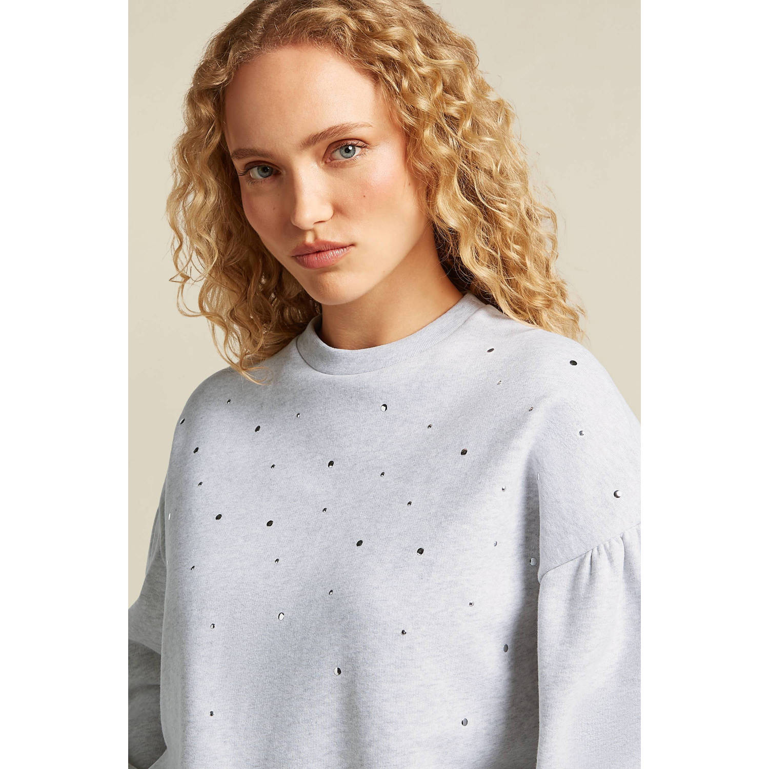 Beaumont sweater lichtgrijs