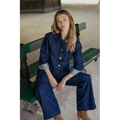 Beaumont denim spijkerjas dark blue denim afbeelding