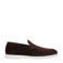 Van Lier suède loafers donkerbruin