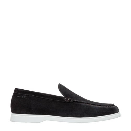 Van Lier Ascona suède loafers bruin afbeelding
