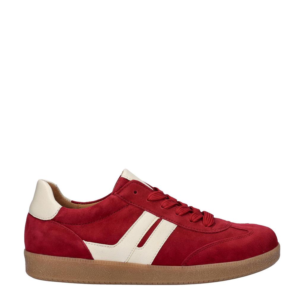 Gabor suède sneakers rood