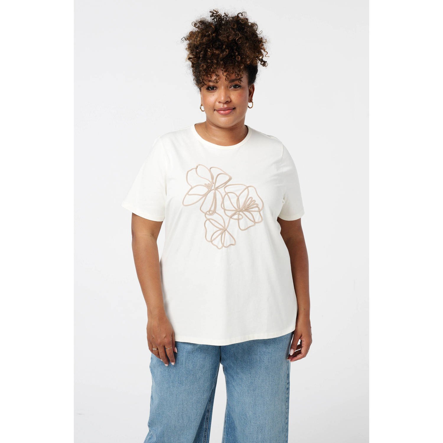 MS Mode T-shirt ecru
