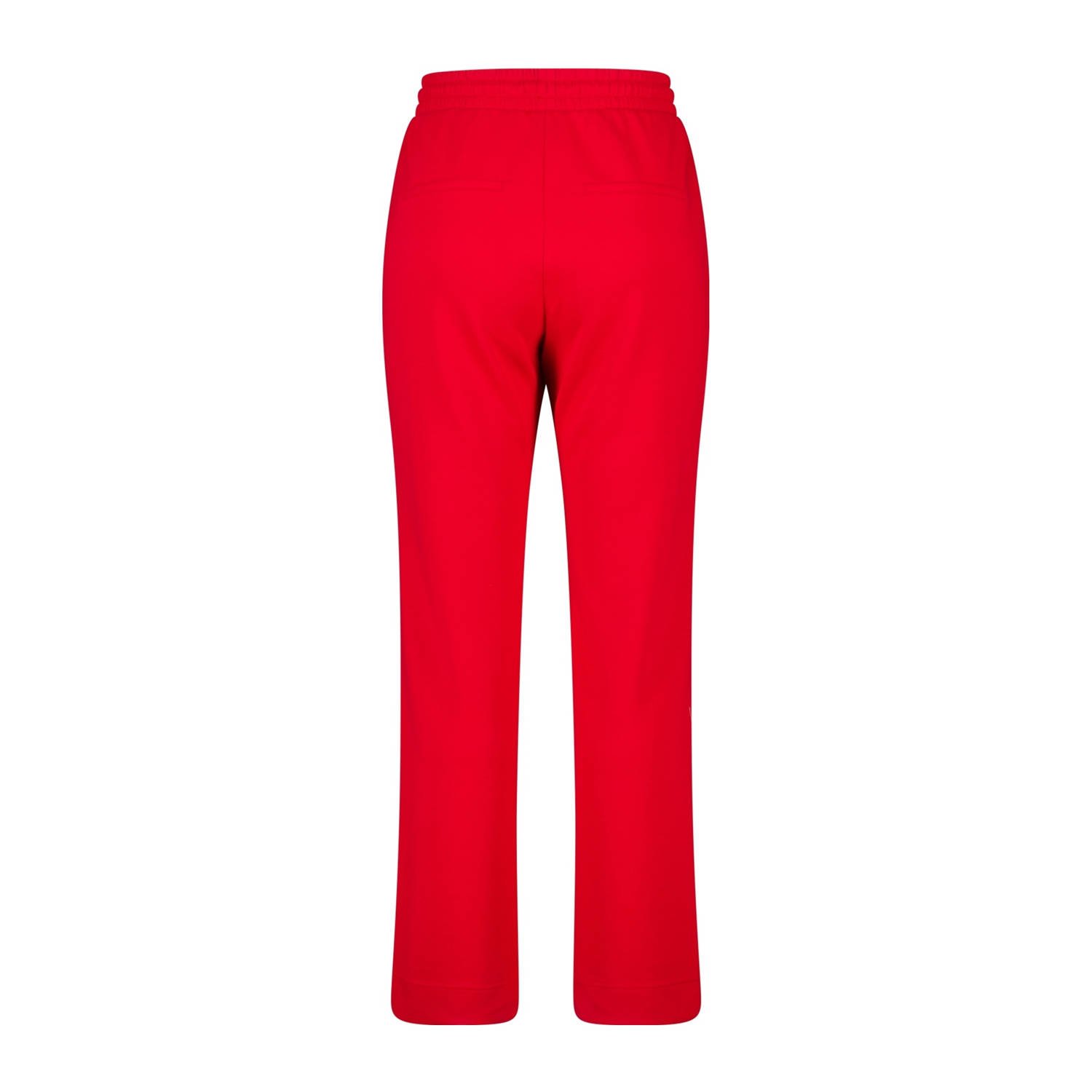 MS Mode wide leg regular waist broek rood