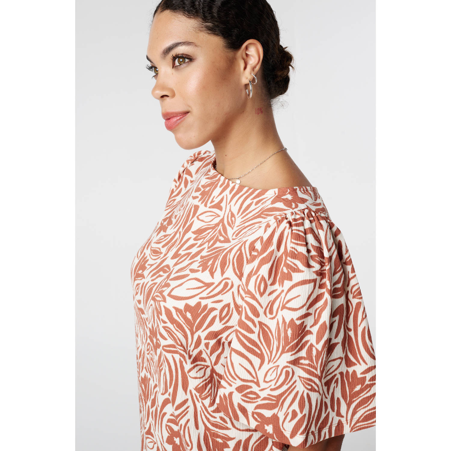 MS Mode top oranje