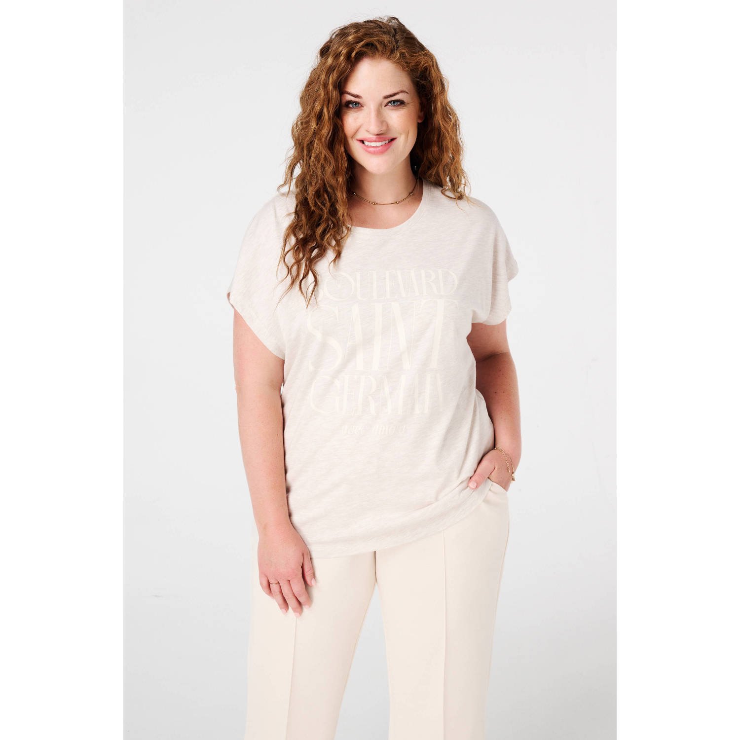 MS Mode T-shirt ecru