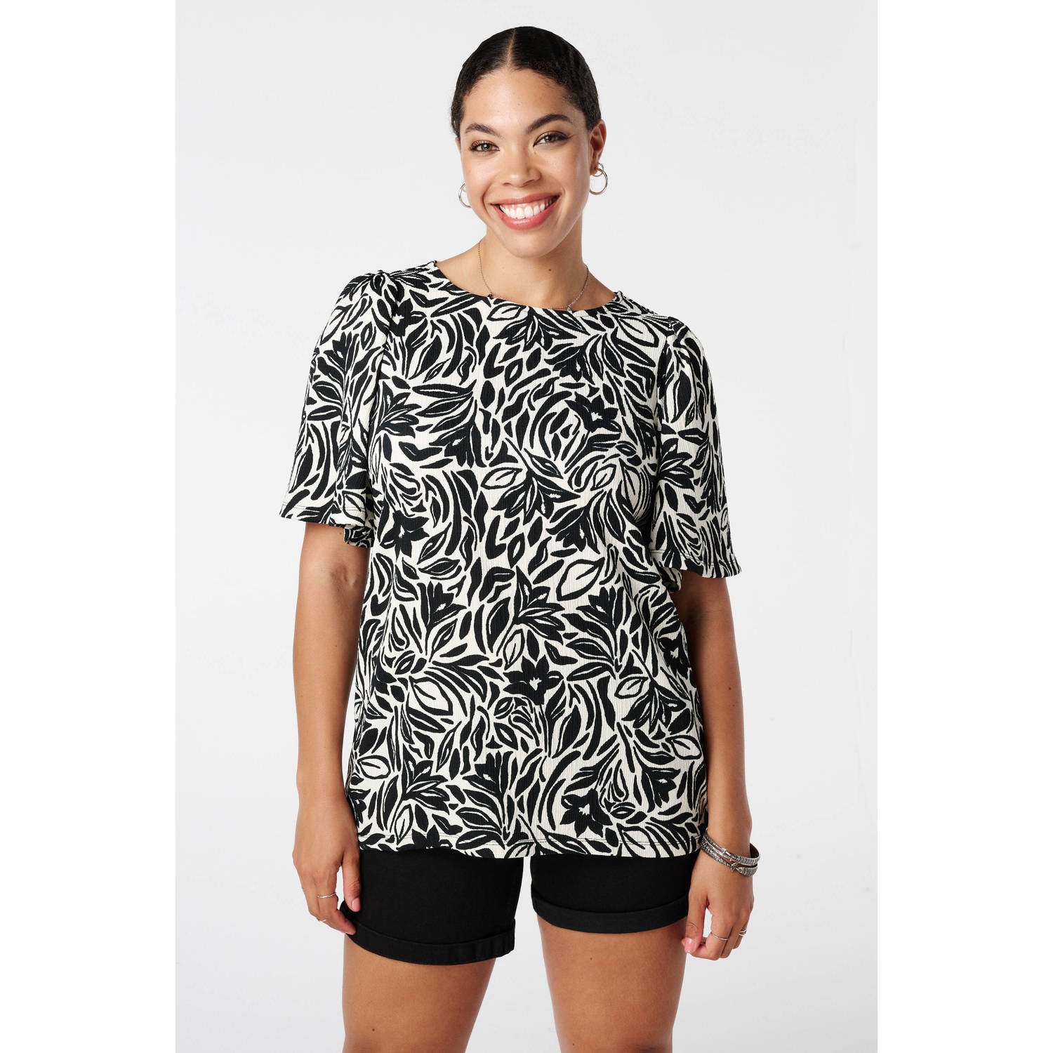 MS Mode top zwart