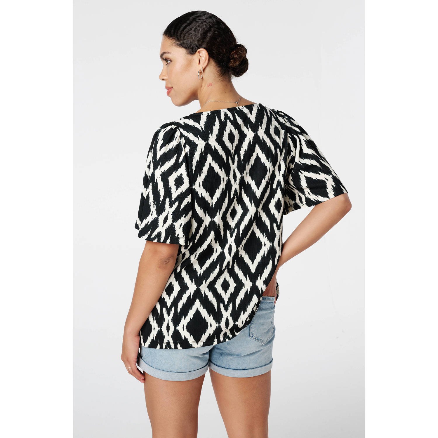 MS Mode top zwart