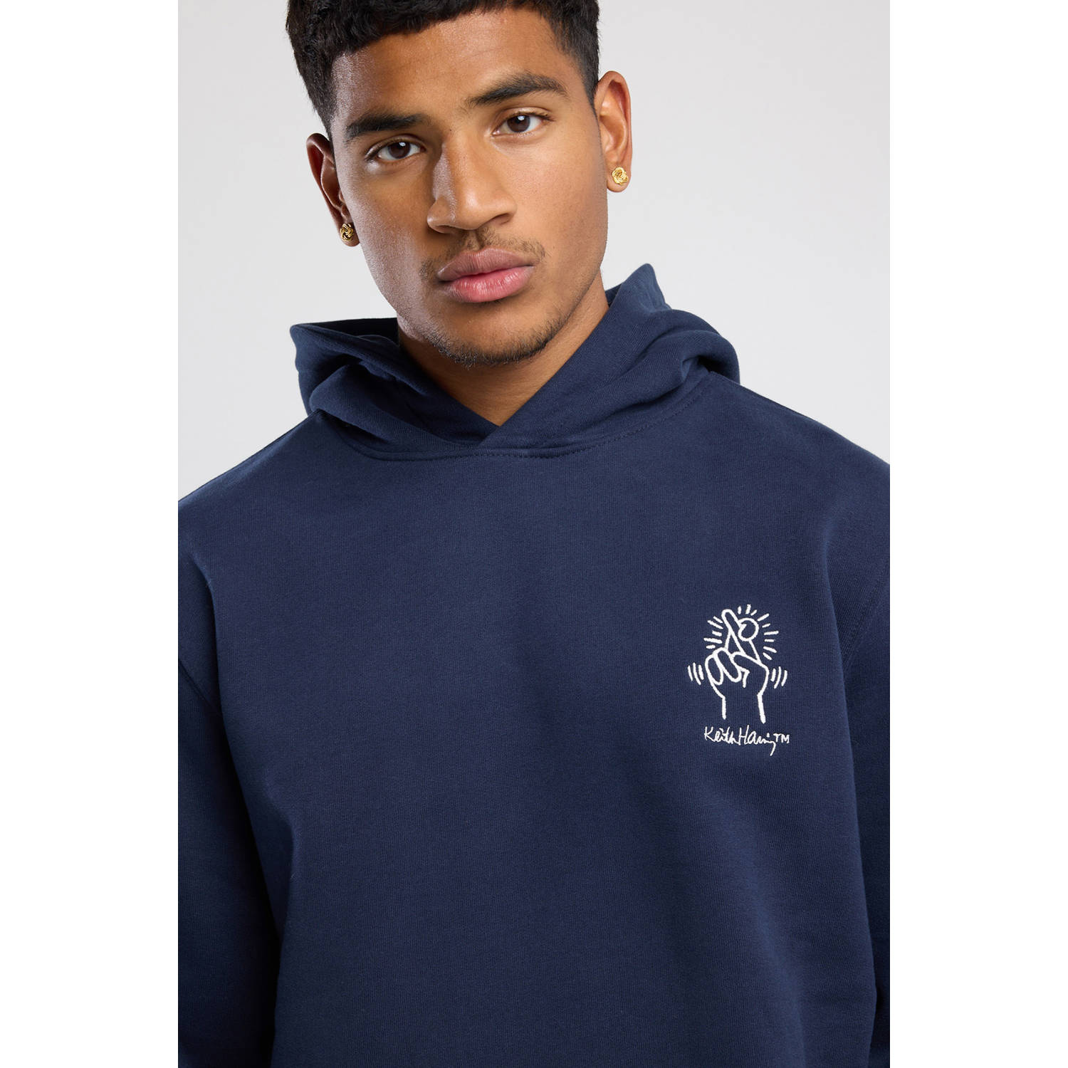 America Today hoodie blauw