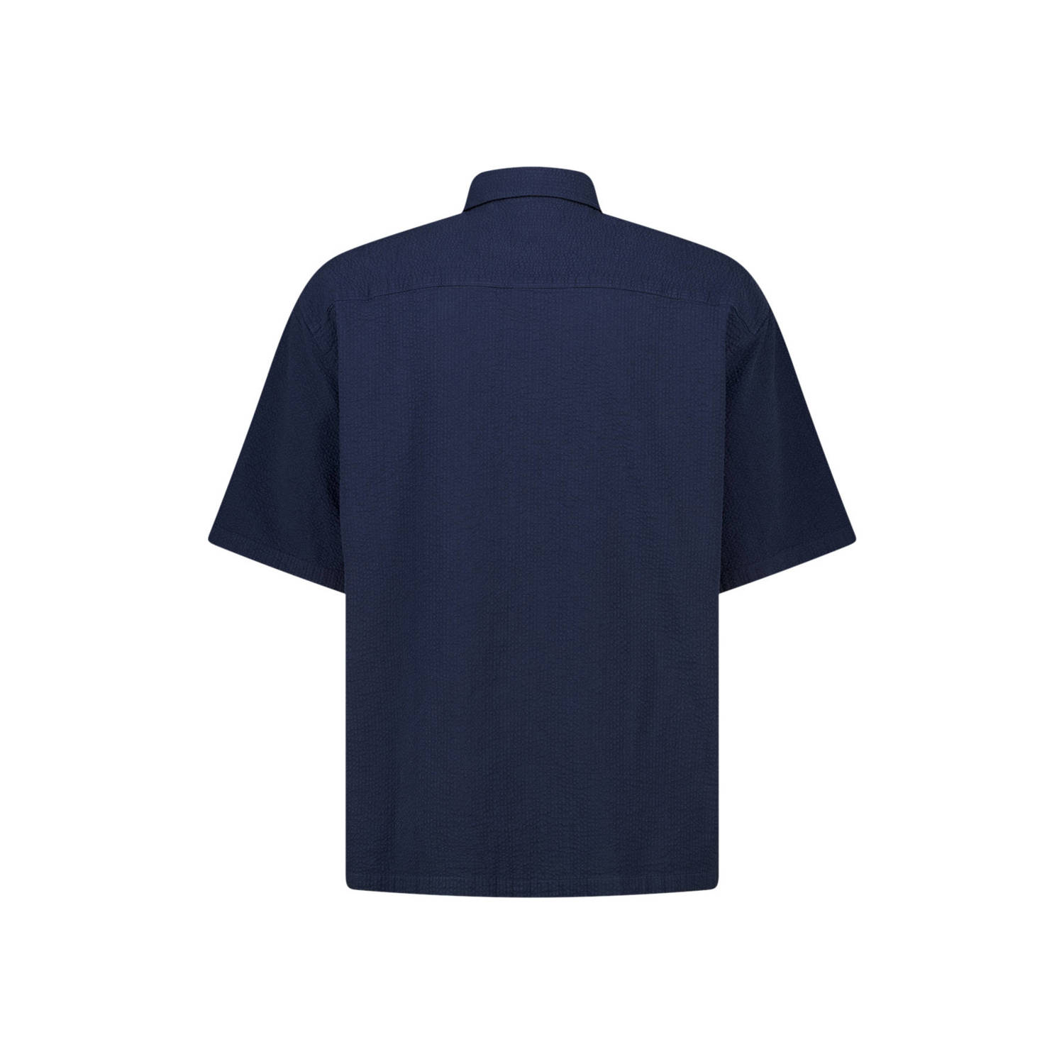America Today casual overhemd donkerblauw
