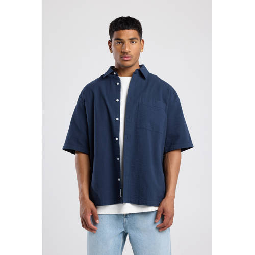 America Today casual overhemd donkerblauw afbeelding