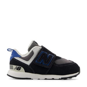 574 sneakers zwart/blauw/grijs