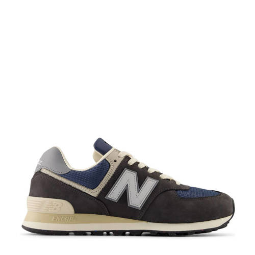 New Balance 574 sneakers zwart/grijsblauw afbeelding