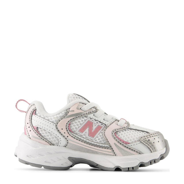 New Balance 530 sneakers wit/zilver/roze wehkamp