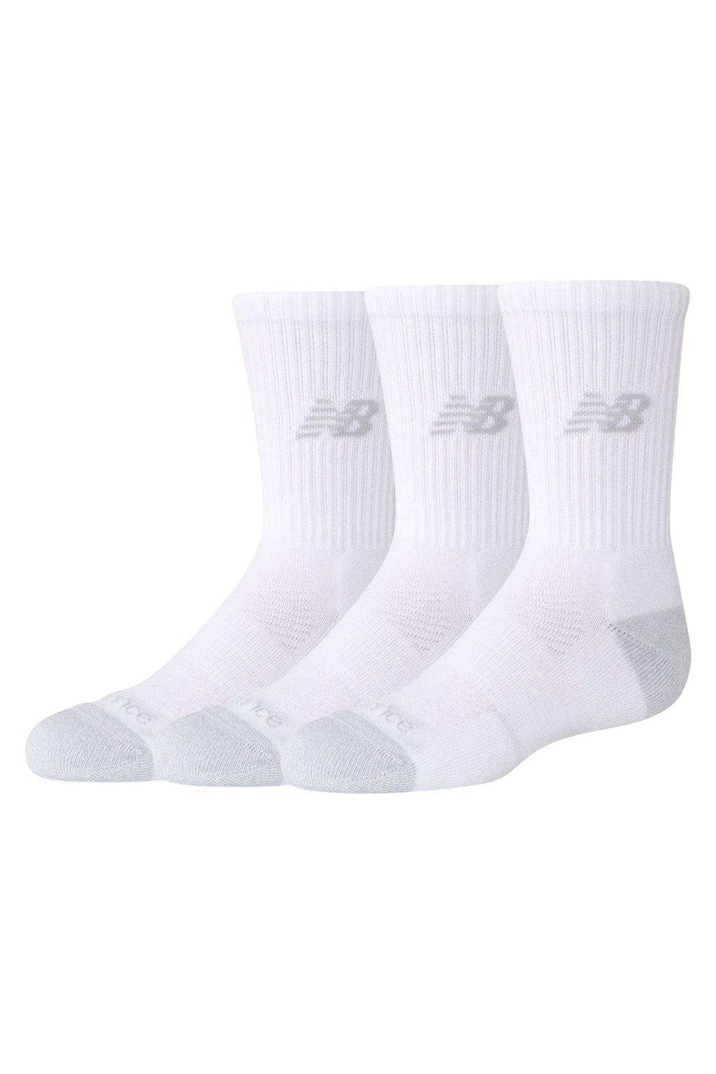 New Balance sokken Active Crew - wit (set van 3)