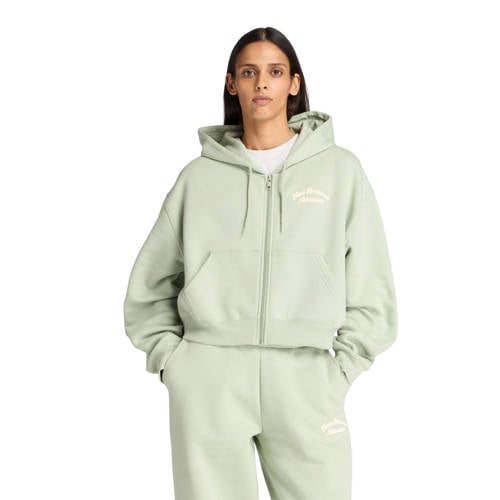 New Balance sweatvest lichtgroen afbeelding